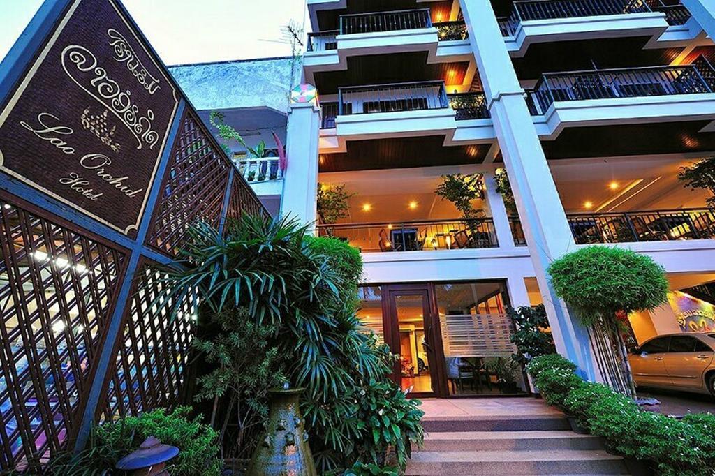 Lao Orchid Hotel Виентиане Екстериор снимка